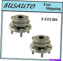 Wheel Hub Bearing 後輪ハブベアリングアセンブリフィットクライスラー300 2005-2009(ペア) REAR Wheel Hub Beari...