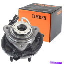 Wheel Hub Bearing ティムケンフロントホイールベアリング＆ハブフォードレンジャーマツダB4000 4WD W/ABS 5ラグ TIMKEN Front Wheel Bearing & Hub for Ford Ranger Mazda B4000 4WD w/ABS 5 Lug