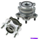 Wheel Hub Bearing 2013-2019のペアリアホイールベアリングハブ日産ムラーノインフィニティQX60 4x4 AWD CA Pair Rea...