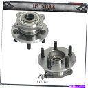 Wheel Hub Bearing 05-12に設定された2つの新しい後輪ハブ&ベアリングアセンブリ300ダッジ 2 New REAR Wheel Hub & ...
