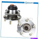 Wheel Hub Bearing 01-07ダッジグランドキャラバンクライスラーボイジャーW/ ABSの後部ハブベアリングをセット Set Rear Whee...
