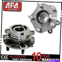 Wheel Hub Bearing ペアフロントホイールベアリング&ハブフィットフィット Pair Front Wheel Bearing & Hub fits for Nissan Quest Maxima Murano Infiniti QX60