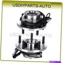 Wheel Hub Bearing 2つの前輪ハブベアリングのペアセットグランドキャラバンタウン&カントリーw/absに適合する Pair Set Of 2 F...