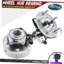 Wheel Hub Bearing ペア(2)クライスラータウン&カントリーダッジグランドキャラバンの前輪ベアリングハブ Pair(2) Front Wheel...