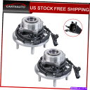 Wheel Hub Bearing 2PCS 2009-2012 Dodge Grand Caravan VW Routanの2PCSリアホイールベアリングアセ...