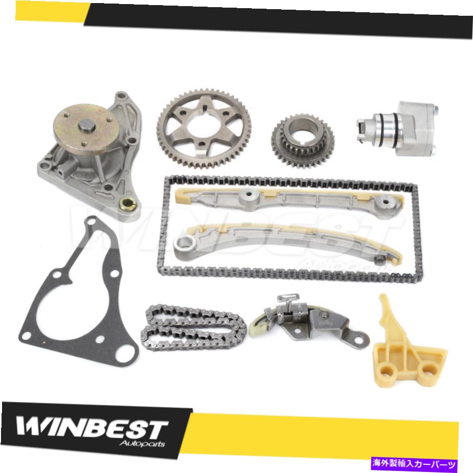 Water Pump 2000ǯ2009ǯΥߥ󥰥󥭥åȥեåHonda S2000١CR 2.0L 2.2L w/ݥ Timing Chain Kit Fit for 2000-2009 Honda S2000 Base CR 2.0L 2.2L w/ Water Pump