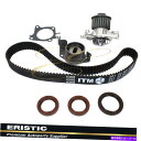Water Pump 適合02-07三菱ランサー2.0L SOHC 16V ITMタイミングベルトキット&ウォーターポンプ4G94 Fits 02-07 Mitsubishi Lancer 2.0L SOHC 16V ITM Timing Belt Kit & Water Pump 4G94(2)