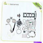 Water Pump シボレーコバルト2.2L用のタイミングチェーンカバーガスケットキット +ウォーターポンプサーモスタット Timing Chain Cover Gasket Kit +Water Pump Thermostat For Chevrolet Cobalt 2.2L