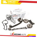 Water Pump タイミングチェーンキットNPWウォーターポンプフィット01-06日産セントラ1.8L QG18DE DOHC Timing Chain K...
