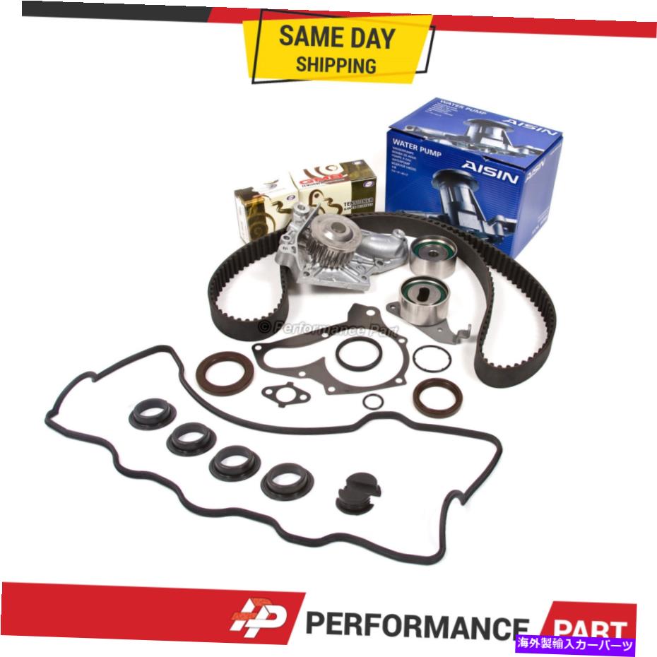 Water Pump 87-01ȥ西RAV4MR2 3SFE 5SFEߥ󥰥٥ȥݥץåȥХ֥С 87-01 Toyota RAV4 Camry MR2 3SFE 5SFE Timing Belt Water Pump Kit Valve Cover