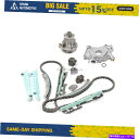 Water Pump タイミングチェーンキットギアなしウォーターポンプオイルポンプフィット97-02フォードF-150水銀4.6 Timing Chain Kit NO Gears Water Pump Oil Pump Fit 97-02 Ford F-150 Mercury 4.6