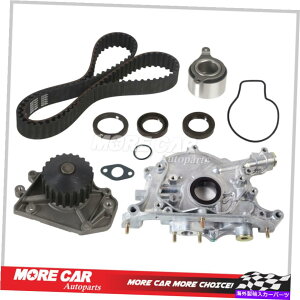 Water Pump ߥ󥰥٥ȥåȥ륦ݥץå99-00ۥӥå1.6L DOHC L4ŬƤޤ Timing Belt Kit Oil Water Pump Set fit for 99-00 Honda Civic 1.6L DOHC l4 GAS