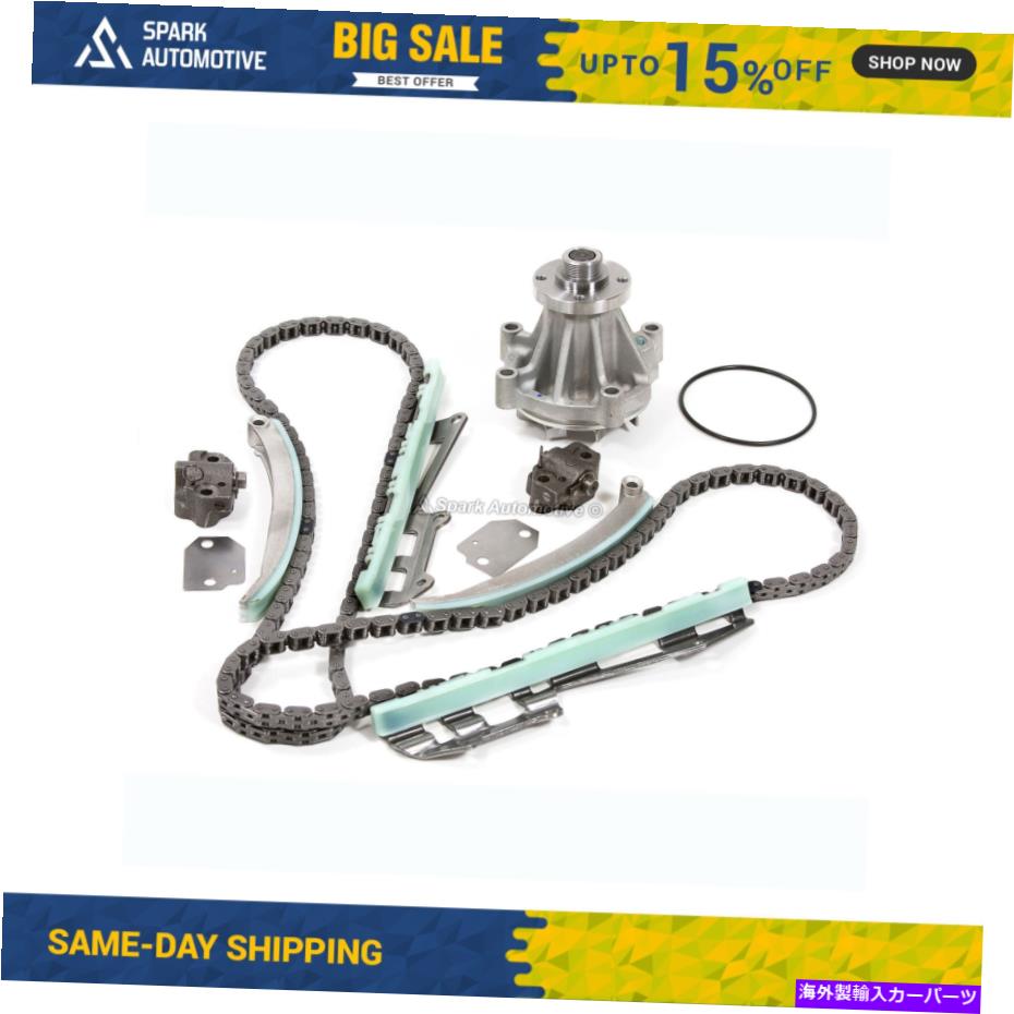 Water Pump ߥ󥰥󥭥åw/oݥץեå97-02եE150 F150 F250ץ顼4.6 Timing Chain Kit w/o Gears Water Pump Fit 97-02 Ford E150 F150 F250 Explorer 4.6