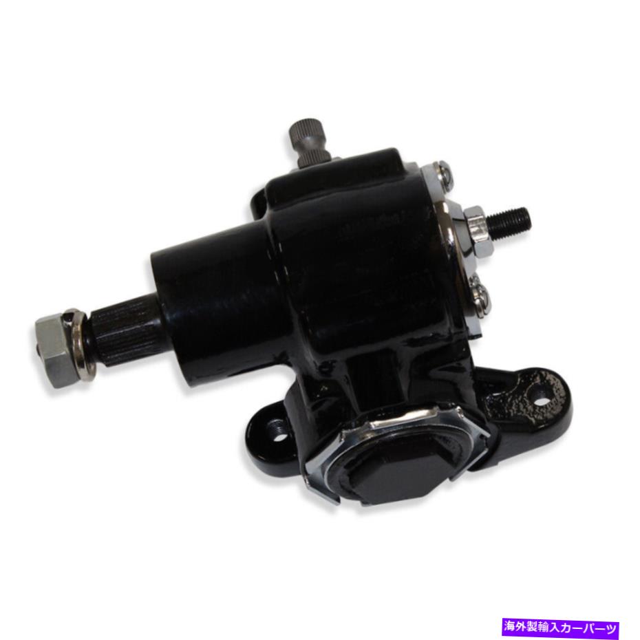 Steering Shaft ユニバーサルベガステアリングボックス鋳鉄5/8 '' -36入力シャフトホットストリートロッド Universal Vega Steering Box Cast Iron 5/8''-36 Input Shaft Hot Street Rod