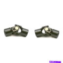 Steering Shaft 甘いMFGマスタングIIマニュアルラックから3/4ラウンドU-Jointキット Sweet Mfg Mustang II Manual Rack to 3/4 Round U-Joint Kit