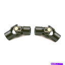 Steering Shaft 甘いMFGマスタングIIマニュアルラックから3/4 DD U-Jointキット Sweet Mfg Mustang II Manual Rack to 3/4 DD U-Joint Kit