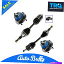 TRQ 4 pc Front Steering Suspension Kit Set CV Axles Hub Assemblies Fits GM NewカテゴリSteering Shaft状態海外直輸入品 新品メーカー車種発送詳細 送料無料 （※北海道、沖縄、離島は省く）商品詳細輸入商品の為、英語表記となります。Condition: NewSuperseded Part Number: 1997 1998 1999 2000 2001 2002 2003 2004 2005 Century Grand Prix, Impala Intrigue Montana Monte Carlo Regal Silhouette Venture, Buick Chevy Oldsmobile Pontiac CV Axle Shaft, Wheel Bearing & Hub Assembly Steering & Suspension KitInterchange Part Number: 1997 1998 1999 2000 2001 2002 2003 2004 2005 Century Grand Prix, Impala Intrigue Montana Monte Carlo Regal Silhouette Venture, Buick Chevy Oldsmobile Pontiac 12429204 4110309 447-02511R, 447-02512L 513121 538-01680B 66-1250 66-1255 7470017 88965657, 88965658 951-016 CV Axle Shaft Wheel Bearing & Hub Assembly, Steering & Suspension Kit Kit Set 4 Piece Set V6 3.1L V6 3.4L, V6 3.8L Front Left Right Driver Side Passenger SideType: Drivetrain KitManufacturer Part Number: PSA59223Custom Bundle: NoFitment Type: Direct ReplacementGreasable or Sealed: SealedPart Type: Steering & Suspension KitPlacement on Vehicle: Front, Left, RightBrand: TRQManufacturer Warranty: 2 YearsUPC: 191213592236《ご注文前にご確認ください》■海外輸入品の為、NC・NRでお願い致します。■取り付け説明書は基本的に付属しておりません。お取付に関しましては専門の業者様とご相談お願いいたします。■通常2〜4週間でのお届けを予定をしておりますが、天候、通関、国際事情により輸送便の遅延が発生する可能性や、仕入・輸送費高騰や通関診査追加等による価格のご相談の可能性もございますことご了承いただいております。■海外メーカーの注文状況次第では在庫切れの場合もございます。その場合は弊社都合にてキャンセルとなります。■配送遅延、商品違い等によってお客様に追加料金が発生した場合や取付け時に必要な加工費や追加部品等の、商品代金以外の弊社へのご請求には一切応じかねます。■弊社は海外パーツの輸入販売業のため、製品のお取り付けや加工についてのサポートは行っておりません。専門店様と解決をお願いしております。■大型商品に関しましては、配送会社の規定により個人宅への配送が困難な場合がございます。その場合は、会社や倉庫、最寄りの営業所での受け取りをお願いする場合がございます。■輸入消費税が追加課税される場合もございます。その場合はお客様側で輸入業者へ輸入消費税のお支払いのご負担をお願いする場合がございます。■商品説明文中に英語にて”保証”関する記載があっても適応はされませんのでご了承ください。■海外倉庫から到着した製品を、再度国内で検品を行い、日本郵便または佐川急便にて発送となります。■初期不良の場合は商品到着後7日以内にご連絡下さいませ。■輸入商品のためイメージ違いやご注文間違い当のお客様都合ご返品はお断りをさせていただいておりますが、弊社条件を満たしている場合はご購入金額の30％の手数料を頂いた場合に限りご返品をお受けできる場合もございます。(ご注文と同時に商品のお取り寄せが開始するため)（30％の内訳は、海外返送費用・関税・消費全負担分となります）■USパーツの輸入代行も行っておりますので、ショップに掲載されていない商品でもお探しする事が可能です。お気軽にお問い合わせ下さいませ。[輸入お取り寄せ品においてのご返品制度・保証制度等、弊社販売条件ページに詳細の記載がございますのでご覧くださいませ]&nbsp;