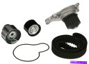 Water Pump 1997年のドッジグランドキャラバン2.4Lエンジンタイミングベルトキット付きウォーターポンプゲート For 1997 Dodge Gra...