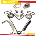 Water Pump タイミングチェーンキットウォーターポンプフィット09-10ダッジマグナムクライスラーセブリング300 2.7 Timing Chain K...