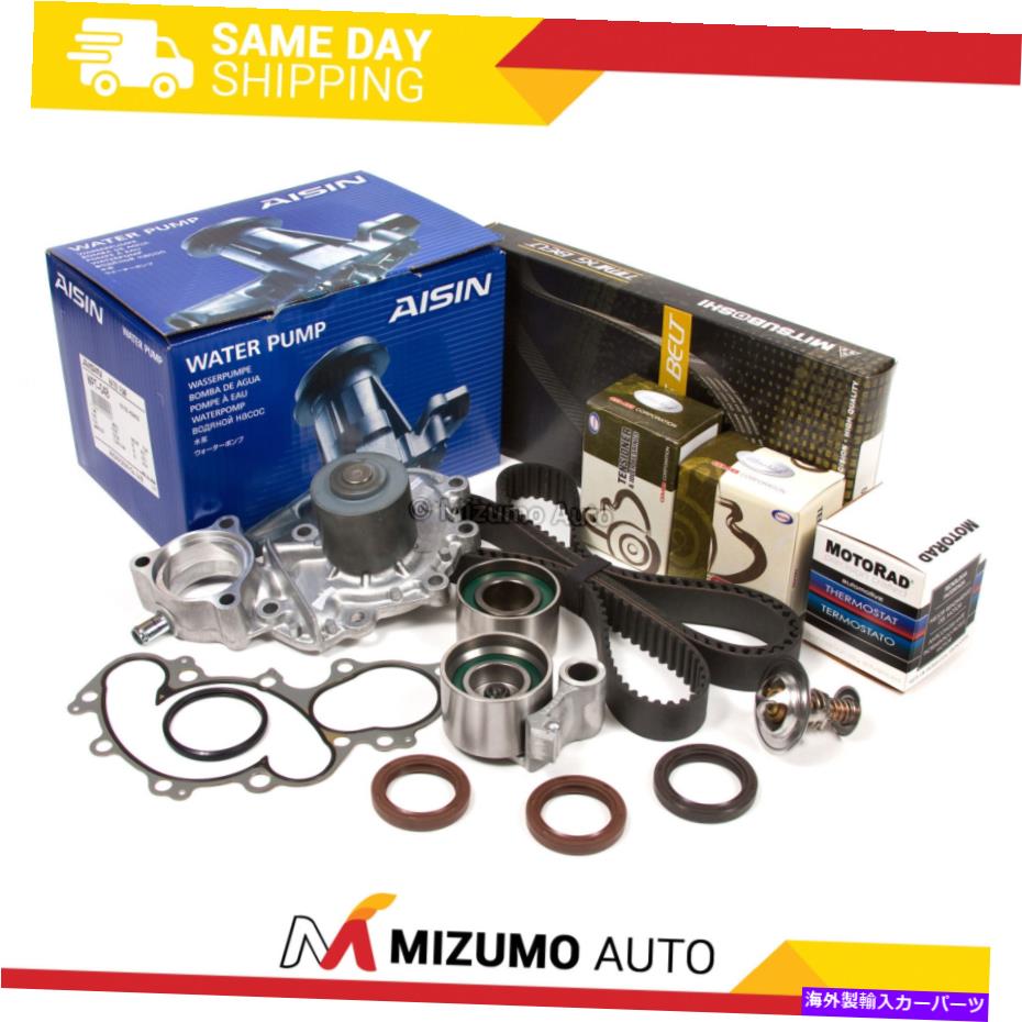 Water Pump タイミングベルトキットウォーターポンプサーモスタットフィットトヨタピックアップ4runnerタコマ3.4 5vzfe Timing Belt Kit Water Pump Thermostat Fit Toyota Pickup 4Runner Tacoma 3.4 5VZFE(2)