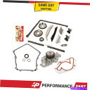 Water Pump タイミングチェーンキットタイミングカバーガスケットウォーターポンプ07-08ダッジクライスラー300 2.7 Timing Chain K...