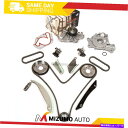 Water Pump タイミングチェーンキットウォーターポンプオイルポンプフィット2008クライスラー300ダッジ充電器2.7L Timing Chain Ki...
