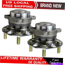 Wheel Hub Bearing 2014 2015 2016 2017 Honda Accortの後輪ベアリングとハブアセンブリペア Rear Wheel Bearing and Hub Assembly Pair For 2014 2015 2016 2017 Honda Accord