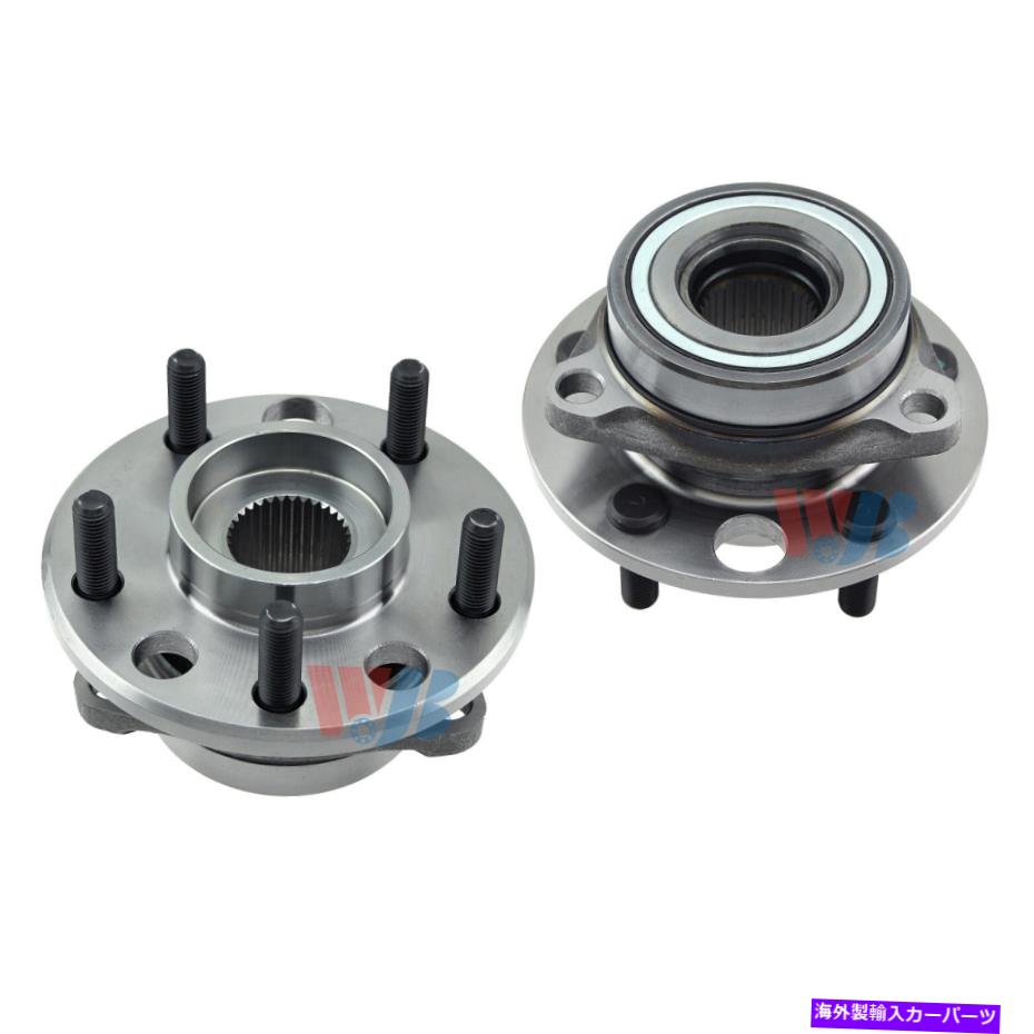 Wheel Hub Bearing WJB 2フロントホイールベアリングアセンブリフィットビュイックReatta Riviera Cadi..