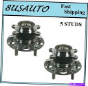 Wheel Hub Bearing 後輪ハブベアリングアセンブリフィットホンダシビックDX、LX(USA)2012(ペア) REAR Wheel Hub Bea...