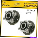 Wheel Hub Bearing 2008年から2010年の後部ハブベアリングアセンブリボルボV70 2WD（ペア） REAR Wheel Hub Bearing Assembly For 2008-2010 VOLVO V70 2WD (PAIR)