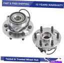 Wheel Hub Bearing ペアフロントホイールベアリングハブ用GMC K1500郊外K2500ユーコンタホ4WD Pair Front Wheel Bearing Hub for Chevy GMC K1500 Suburban K2500 Yukon Tahoe 4WD(2)