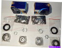 Wheel Hub Bearing 一対の新しいテーパーフロントアクスルホイールベアリングキットwシールMGミゼット1962-79 Pair of New Tapered Front Axle Wheel Bearing Kits w Seals MG Midget 1962-79(2)