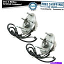 Wheel Hub Bearing 08-11ダッジグランドキャラバンタウン&カントリー用にセットされた後輪ハブベアリングペア Rear Wheel Hub B...