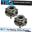 Wheel Hub Bearing TRQフロントホイールベアリング&ハブアセンブリ&サイドセット日産ジュークリーフ TRQ Front Wheel Bearing & Hub Assemblies & Side Set Pair for Nissan Juke Leaf(2)