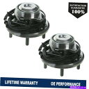 Wheel Hub Bearing 2PCSリアホイールベアリング&ハブアセンブリフィット2008-2011 Dodge Grand Caravan 51236...