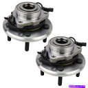 Wheel Hub Bearing 2PCフロントホイールベアリングとハブアセンブ2012 -2018 Dodge Ram 1500 515151 C6 2PC...