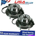 Wheel Hub Bearing グランドキャラバンタウン&カントリーC/V 12-16のための2PCフロントホールハブベアリングアセンブリ 2pc Fron...