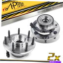 Wheel Hub Bearing 2xフロントL&Rホイールベアリング&フォードF-150 00-03 F-250 97-99ヘリテージ4WDのハブ 2x F...