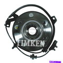 Wheel Hub Bearing ダッジ用の1つの新しいティムケンホイールベアリングとハブアセンブリリアの左ha590362 One New Timken Wheel Bearing and Hub Assembly Rear Left HA590362 for Dodge