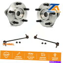 Wheel Hub Bearing ドッジグランドキャラバンクライスラータウン用のフロントハブベアリングアセンブリとリンクキット& Front Hub Bear...