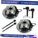 Wheel Hub Bearing 2008年から2010年のダッジグランドキャラバンフロントホイールベアリングハブ +タイロッドエンドリンク For 2008...
