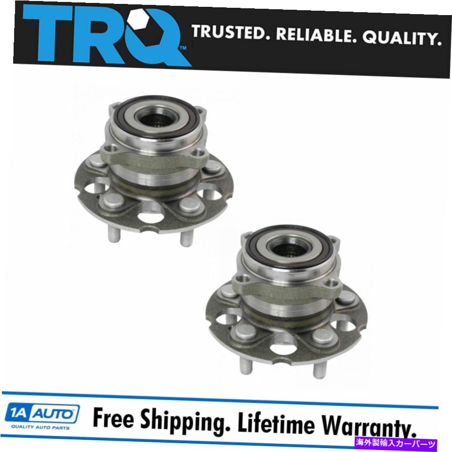 Wheel Hub Bearing TRQリアホイールベアリング＆ハブアセンブリLH RHペアHonda Crosstour Accor TRQ Rear Wheel Bearing Hub Assembly LH RH Pair for Honda Crosstour Accord New