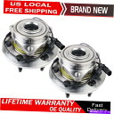 Wheel Hub Bearing 2PC 4WDフロントホイールベアリングハブ2007 2009-2013シボレーシルバラード1500 5.3L 2pc 4WD Front Wheel Bearing Hub for 2007 2009-2013 Chevrolet Silverado 1500 5.3L