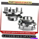 2x Front Wheel Hub Bearing Assembly for Infiniti QX56 04-07 Nissan Armada TitanカテゴリWheel Hub Bearing状態新品メーカー車種発送詳細全国一律 送料無料 （※北海道、沖縄、離島は省く）商品詳細輸入商品の為、英語表記となります。Condition: NewBrand: UnbrandedPlacement on Vehicle: Front, Left, Right, (Front Driver & Passenger Side)Manufacturer Part Number: 515066OE/OEM Part Number: WE61000, SP500701, BR930637Manufacturer Warranty: 1 YearCompatible Makes: Infiniti, NissanModel: QX56, Armada, Pathfinder Armada , TitanYear: 2004-2007UPC: Does not apply《ご注文前にご確認ください》■海外輸入品の為、NC・NRでお願い致します。■取り付け説明書は基本的に付属しておりません。お取付に関しましては専門の業者様とご相談お願いいたします。■通常2〜4週間でのお届けを予定をしておりますが、天候、通関、国際事情により輸送便の遅延が発生する可能性や、仕入・輸送費高騰や通関診査追加等による価格のご相談の可能性もございますことご了承いただいております。■海外メーカーの注文状況次第では在庫切れの場合もございます。その場合は弊社都合にてキャンセルとなります。■配送遅延、商品違い等によってお客様に追加料金が発生した場合や取付け時に必要な加工費や追加部品等の、商品代金以外の弊社へのご請求には一切応じかねます。■弊社は海外パーツの輸入販売業のため、製品のお取り付けや加工についてのサポートは行っておりません。専門店様と解決をお願いしております。■大型商品に関しましては、配送会社の規定により個人宅への配送が困難な場合がございます。その場合は、会社や倉庫、最寄りの営業所での受け取りをお願いする場合がございます。■輸入消費税が追加課税される場合もございます。その場合はお客様側で輸入業者へ輸入消費税のお支払いのご負担をお願いする場合がございます。■商品説明文中に英語にて”保証”関する記載があっても適応はされませんのでご了承ください。■海外倉庫から到着した製品を、再度国内で検品を行い、日本郵便または佐川急便にて発送となります。■初期不良の場合は商品到着後7日以内にご連絡下さいませ。■輸入商品のためイメージ違いやご注文間違い当のお客様都合ご返品はお断りをさせていただいておりますが、弊社条件を満たしている場合はご購入金額の30％の手数料を頂いた場合に限りご返品をお受けできる場合もございます。(ご注文と同時に商品のお取り寄せが開始するため)（30％の内訳は、海外返送費用・関税・消費全負担分となります）■USパーツの輸入代行も行っておりますので、ショップに掲載されていない商品でもお探しする事が可能です。お気軽にお問い合わせ下さいませ。[輸入お取り寄せ品においてのご返品制度・保証制度等、弊社販売条件ページに詳細の記載がございますのでご覧くださいませ]&nbsp;