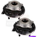 Wheel Hub Bearing 08-11グランドキャラバンタウンカントリー3.6Lの2倍後輪ベアリングハブアセンブリ 2x Rear Wheel Bear...