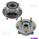 Wheel Hub Bearing WJBペアフロントホールハブベアリングアセンブリフィット2012-2008三菱ランサーAWD WJB Pair Front Wheel Hub Bearing Assembly Fit 2012-2008 Mitsubishi Lancer AWD