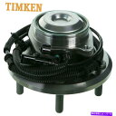 Wheel Hub Bearing ダッジグランドキャラバン2012-15ラムC/V w/absのティムケンリアホイールベアリング&ハブ Timken Rear...
