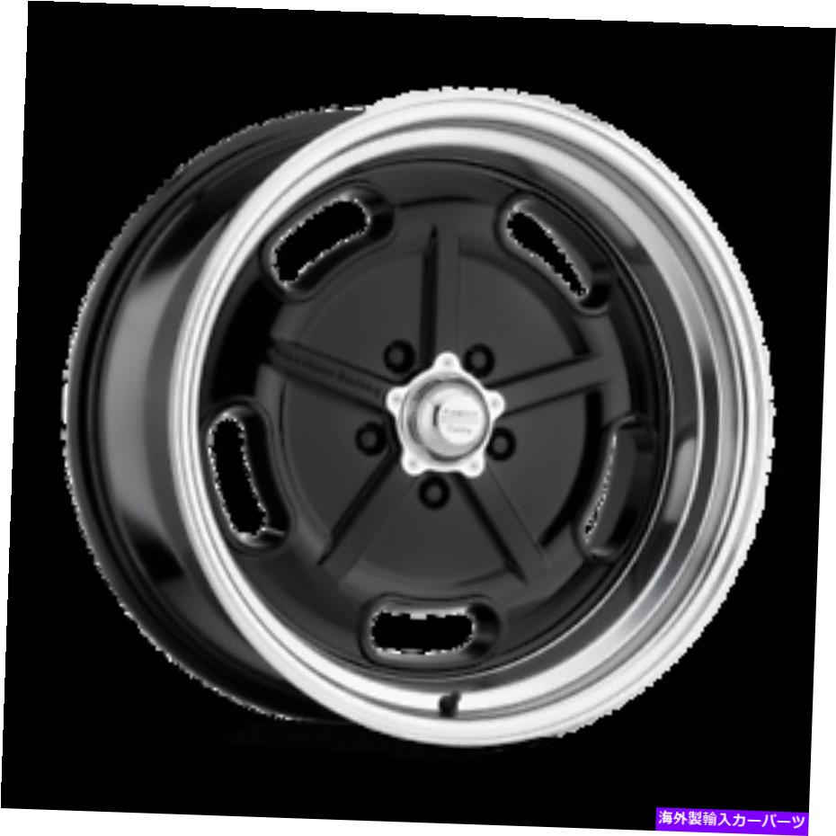 ホイール　4本セット 22x8.5アメリカンレーシングVN511塩フラットグロスブラックホイール5x4.5（0mm）..