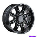 ホイール　4本セット 20x11.5レベル8スリングショットマットブラックホイール8x6.5（-44mm）セット4 20x11.5 Level 8 Slingshot Matte Black Wheels 8x6.5 (-44mm) Set of 4