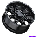 ホイール　4本セット 20x11.5レベル8スリングショットマットブラックホイール5x5（-44mm）セット4 20x11.5 Level 8 Slingshot Matte Black Wheels 5x5 (-44mm) Set of 4 2